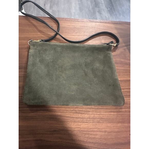 Clare V Bretelle Single Sac Suede Bag - Picture 2 of 10